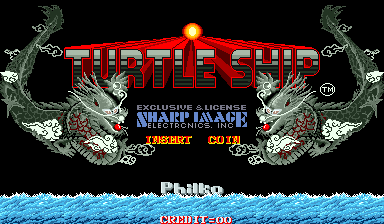 Turtle Ship (North America) Title Screen